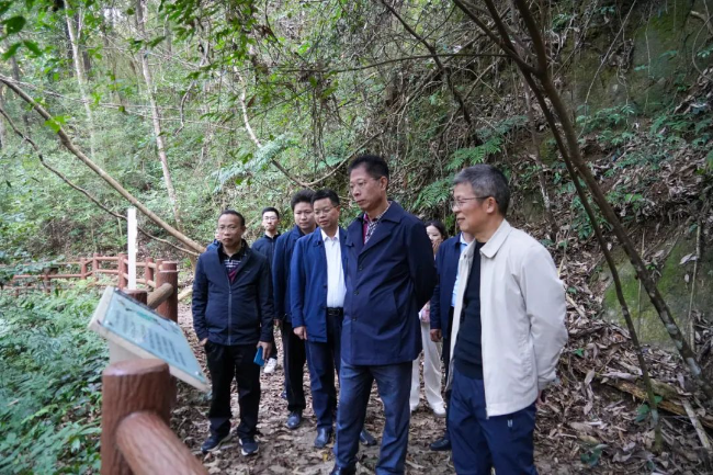 高忠开展巡林并检查森林防火工作