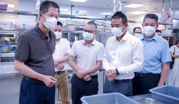 高忠率队调研督导食品安全工作