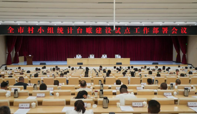 全市村小组统计台账建设试点工作部署会议在翁召开
