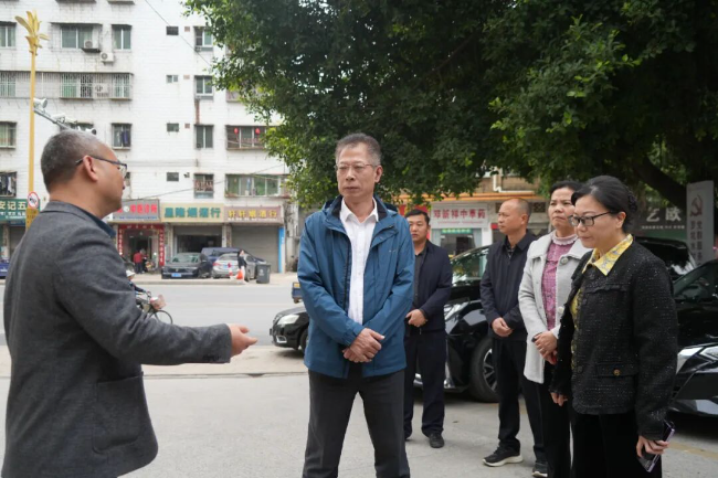 高忠带队调研消防安全管理工作